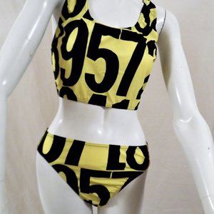 2PCS  SWIMSUIT MADE-IN-FRANCE ON THE ORIGINAL BAG NEW WITH TAG